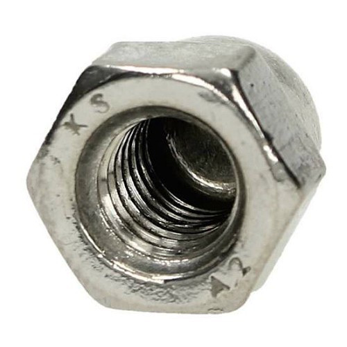  1 Domed chrome nut 6 mm - UC52501-8 