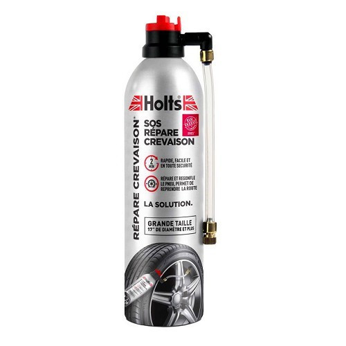  HOLTS SOS Spray Reparador de Pinchazos - 500ml - Neumáticos a partir de 195/40R17 - UC60678 