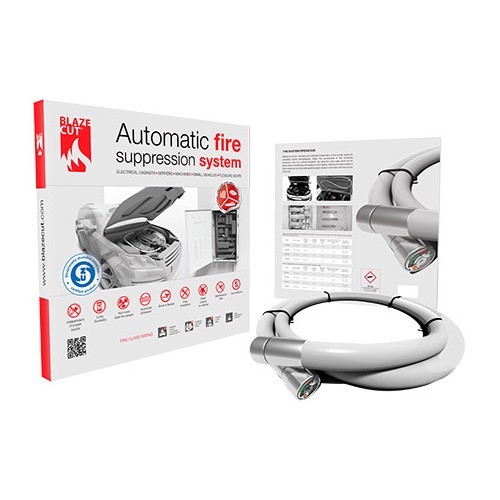     
                
                
    BlazeCut - Système d'extinction automatique de feu moteur - 3 mètres - UC60902
