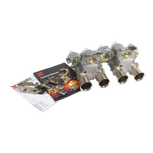     
                
                
    Kit de carburación Weber 45 DCOE x 2 para Triumph Dolomite Sprint - UC61230
