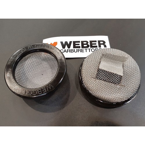  2 filters for WEBER 45 DCOE carburettor horns - UC70010-4 