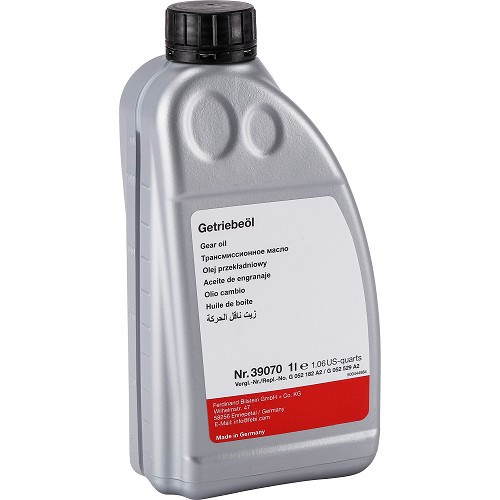     
                
                
    FEBI gear oil for direct shift gearbox (DSG type) - synthetic - 1 liter - UD10090
