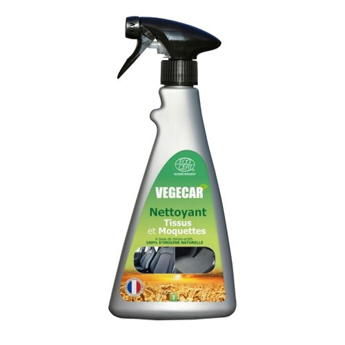  Nettoyant tissus et moquettes VEGECAR MECACYL 100% écologique - pulvérisateur - 500ml - UD10247 
