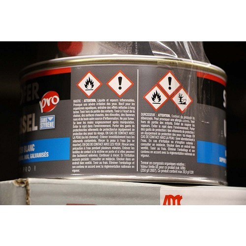  Universal white polyester mastic, 1 l - UD10400-1 