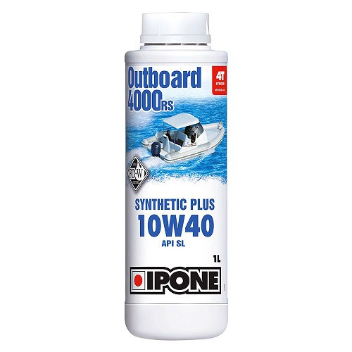  IPONE 4T OUTBOARD 4000RS 10W40 - 1 Litre - UD10582 