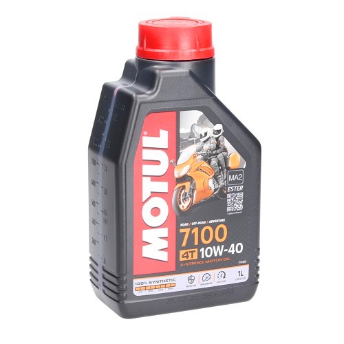 Motul 7100 4T 10W40 aceite 100 % síntesis para moto, 1 litro MOTUL104091 -  UD10618 motul 