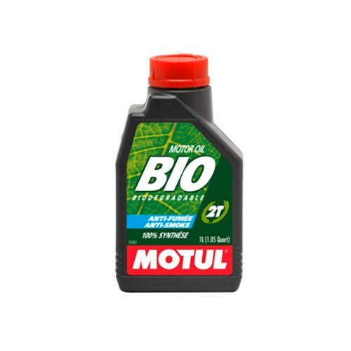  Motul BIO 100 Synthetic 2-Stroke Motorcycle Oil Blend - 1 Litro - UD10638 