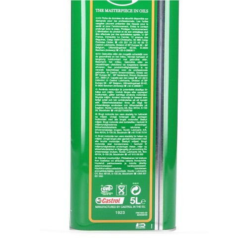 CASTROL Classic GP50 motor oil - mineral - 5 Liters - UD11040