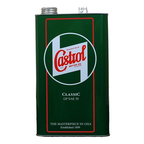     
                
                
    CASTROL Classic GP50 motor oil - mineral - 5 Liters - UD11040
