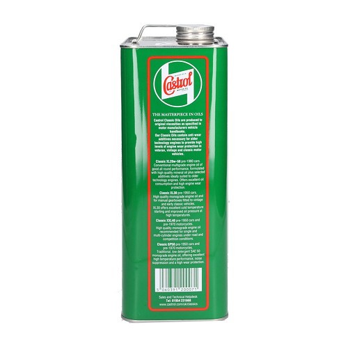 CASTROL Classic XXL40 Olio motore - minerale - 5 litri - UD11060