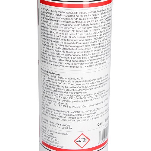 Wagner Phosphating rust converter - 1 litre - UD23082