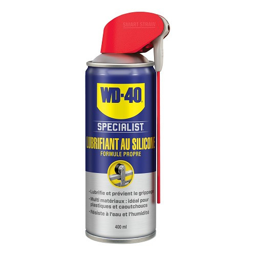     
                
                
    Spray lubrifiant silicone WD-40 SPECIALIST - bombe - 400ml  - UD28001
