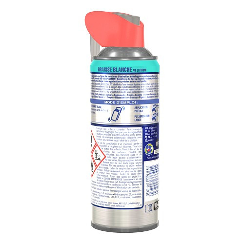 WD-40 Specialist White Lithium Grease - Aerosol - 400ml - UD28003