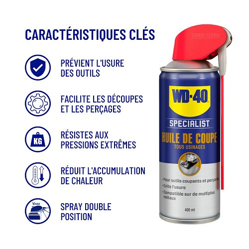 WD-40 Specialist Olio da taglio - spray - 400 ml - UD28004