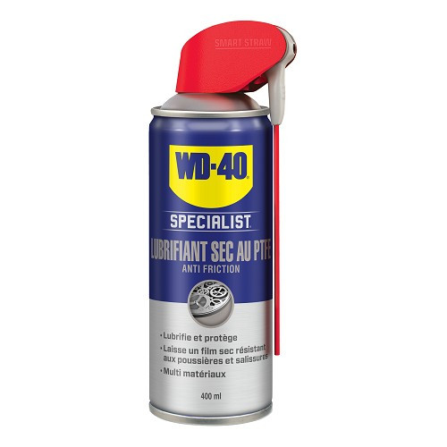    
                
                
    Spray lubrifiant sec au PTFE WD-40 SPECIALIST - bombe - 400ml - UD28030
