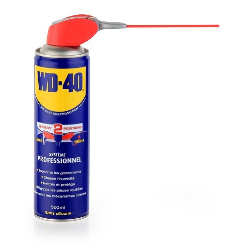  Spray multifonction WD-40 - aérosol double position - 500ml - UD28070 