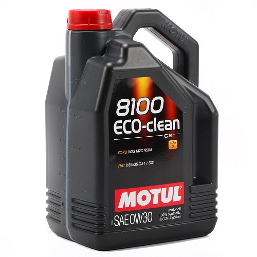  MOTUL 8100 ECO-clean 0W30 motorolie - synthetisch - 5 liter - UD30004-1 