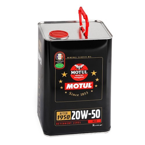  MOTUL Classic 20W50 oil - mineral - 5 Liters - UD30025 