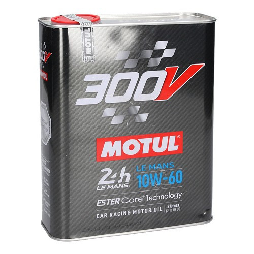     
                
                
    Engine oil MOTUL 300V competition Le Mans 10w60 - synthetic - 2 Liters - UD30192
