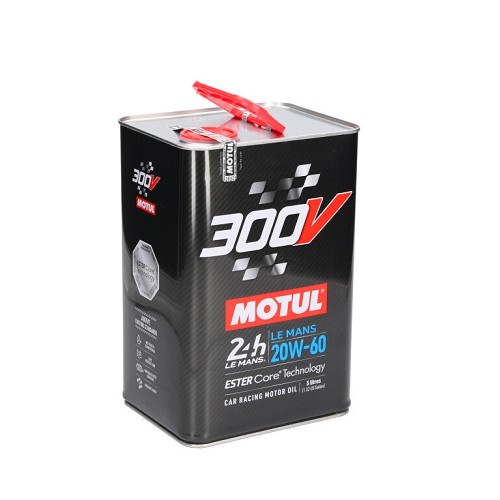  Motorolie MOTUL 300V competition Le Mans 20w60 - synthetisch - 5 liter - UD30195 