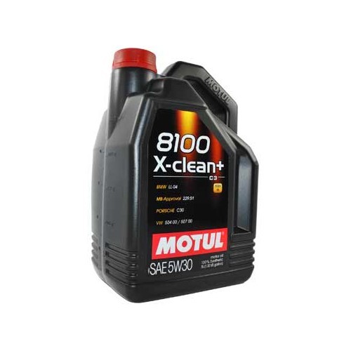  MOTUL X-clean 5W30 engine oil - synthetic - 5 Liters - UD30270-1 