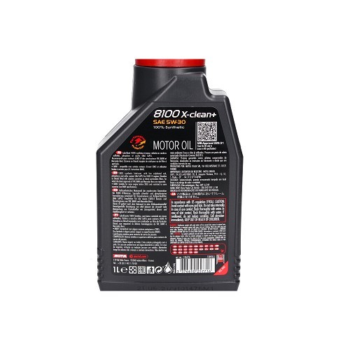  MOTUL X-clean 5W30 Motoröl - synthetisch - 1 Liter - UD30275-2 