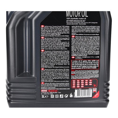 MOTUL Specific 948B 5W20 engine oil - synthetic - 5 Liters - UD30282