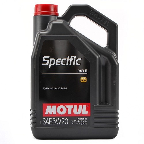     
                
                
    MOTUL Specific 948B 5W20 engine oil - synthetic - 5 Liters - UD30282
