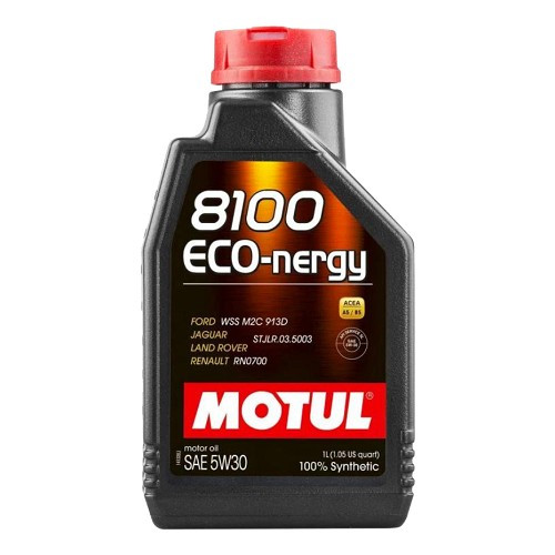     
                
                
    Motor oil MOTUL 8100 ECO-nergy 5W30 - 100% synthetic - 1 Litre - UD30302
