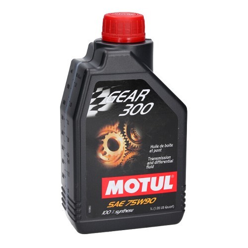  Olie voor de versnellingsbak MOTUL - 75W90 - GEAR 300 - 1liter - UD30320 
