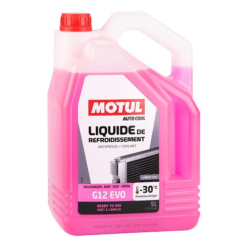  G13 MOTUL -30°C Liquid Coolant - pink - bottle - 5 Liters - UD30362 