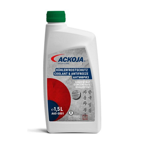     
                
                
    Concentrated coolant ACKOJA FL22 - green - 1.5 Litres - UD30371
