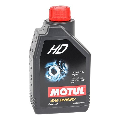  MOTUL HD SAE 80W90 handgeschakelde versnellingsbak- en asolie - mineraal - 1 liter - UD30391 