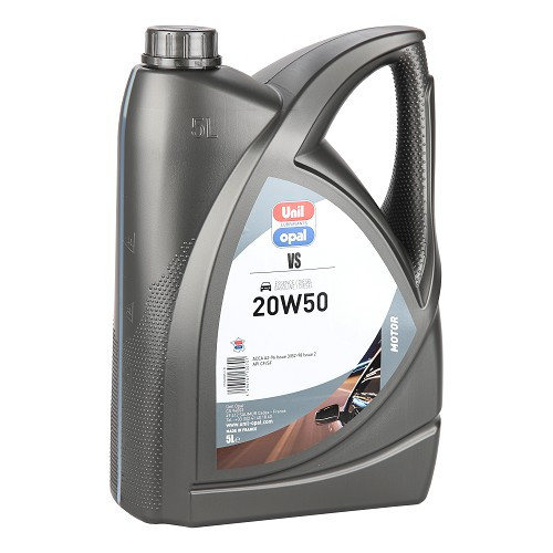     
                
                
    Engine Oil UNIL OPAL MOTOR VS 20W50 - mineral - 5 Liters - UD30393
