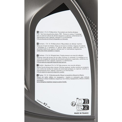 Olio motore UNIL OPAL OPALJET FUTURA 5W40 Renault RN0700 RN0710 e VW 505.00 505.01 - 100% sintetico - 1 Litro - UD30424