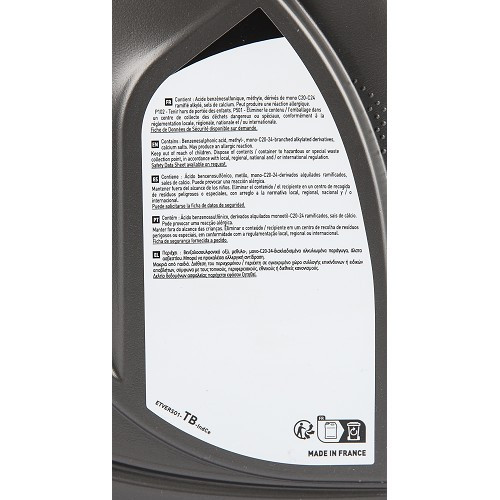 Engine Oil UNIL OPAL OPALPERF GI-V9 5W50 - 100% synthetic - 1 Litre - UD30427