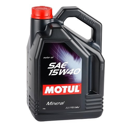  Olio motore MOTUL SAE 15W40 - minerale - 5 litri - UD30428 