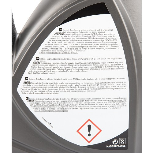 Motoröl UNIL OPAL OPALPERF GI-V9 5W50 - 100% Synthese - 5 Liter - UD30435