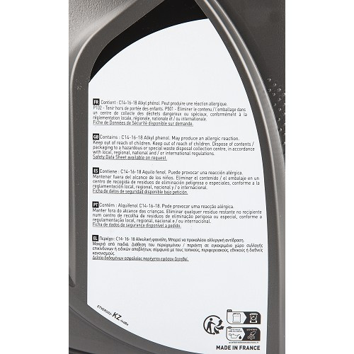 Motoröl UNIL OPAL OPALJET FUTURA 5W40 - 100% Synthese - 2 Liter - UD30436