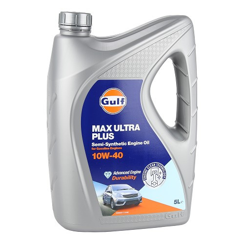     
                
                
    Engine Oil GULF MAX Ultra Plus 10W40 - semi-synthetic - 5 Liters - UD30451
