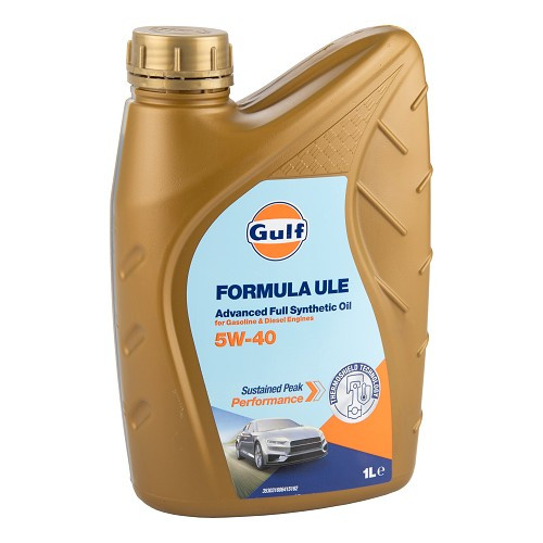     
                
                
    Engine Oil GULF Formula ULE 5W40 - 100% synthetic - 1 Litre - UD30456
