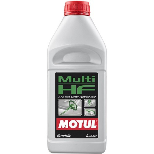     
                
                
    Fluide hydraulique vert Multi HF MOTUL - bidon - 1 Litre - UD30460
