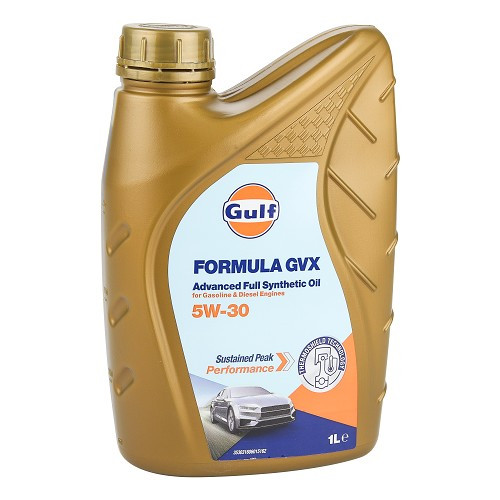     
                
                
    GULF Formula GVX 5W30 PORSCHE C30 Engine Oil - 100% synthetic - 1 Litre - UD30465
