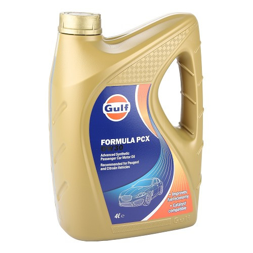     
                
                
    Engine Oil GULF Formula PCX 0W30 PSA B71 2312 - 100% synthetic - 4 Liters - UD30468
