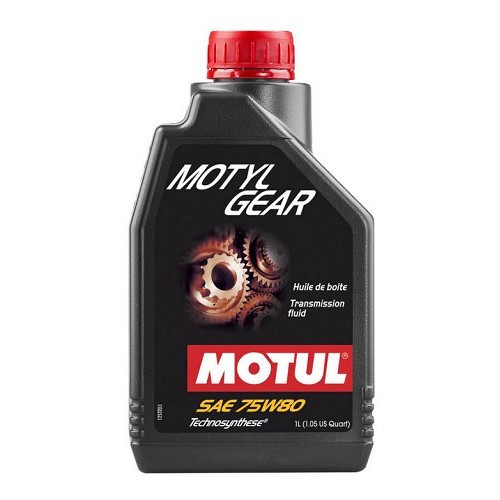 Gearbox oil MOTUL Motylgear 75W80 - Technosynthèse - 1 Litre - UD30471 