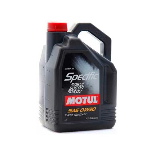  MOTUL Specific VW 506 01 506 00 503 00 0W30 - 100% synthetic - 5 Liters - UD30540 