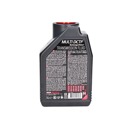 Huile de boîte double embrayage DCT MOTUL MULTI DCTF - technosynthèse - 1 Litre - UD30580