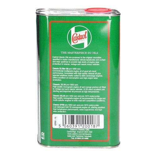 CASTROL Classic EP90 Getriebeöl - mineralisch - 1 Liter - UD30634