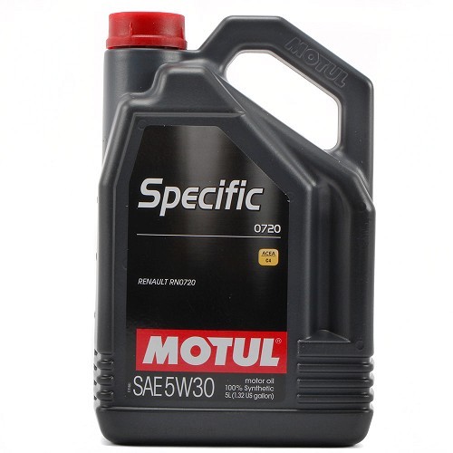     
                
                
    MOTUL Specific 0720 motor oil 5W30 - synthetic - 5 liters - UD30705
