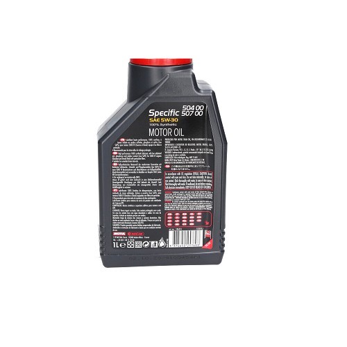  MOTUL Specific 504 00 507 00 5W30 motorolie - synthetisch - 1 liter - UD30706-1 